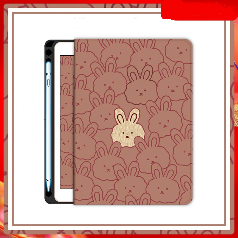 Cartoon Cute Rabbit Silicone Computer Case — foto 4