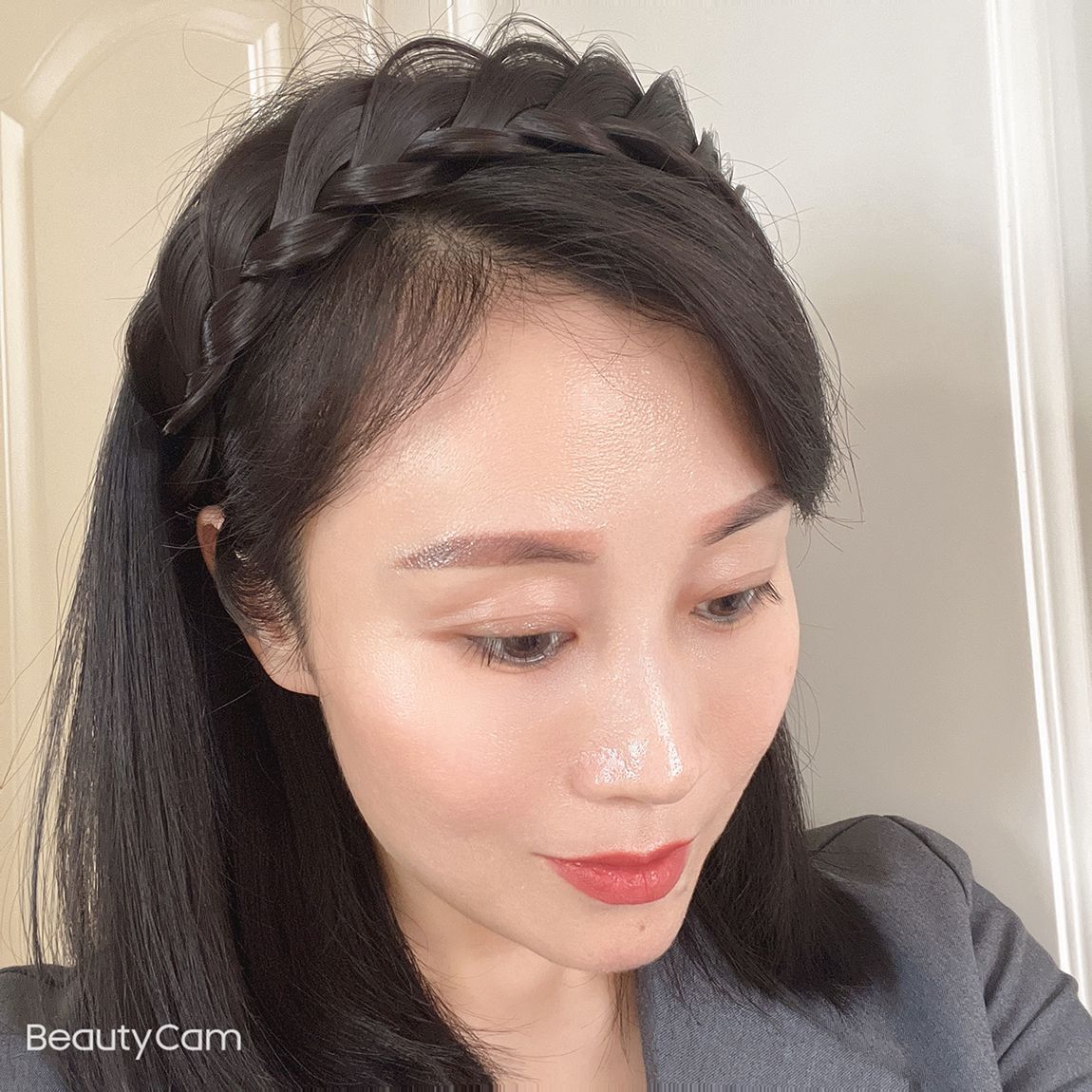 Title 5, Widened Twist Braid Wig Toothed Non-slip Headband