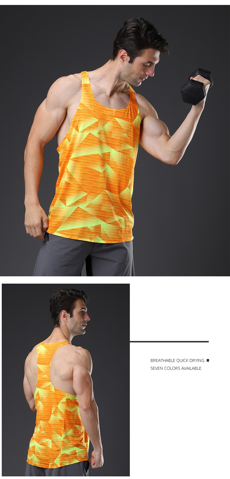 Title 2, Mens Sports Vest Outdoor Running Training Bask...