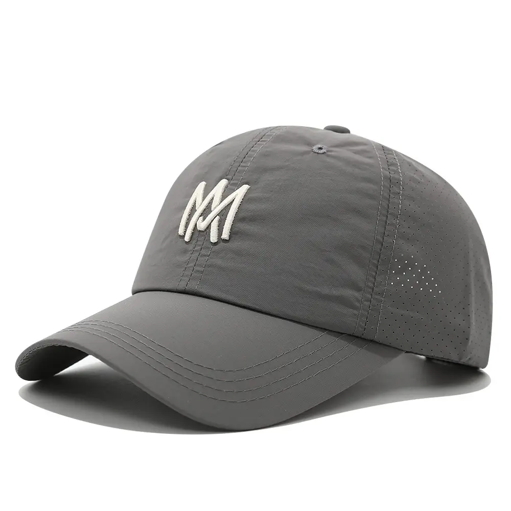 New Style Men's And Women's Quick-drying Baseball Hats, Sun Protection, Breathable, Fishing Sun Protection Hats, Four Seasons Outdoor Porktail Hats, Daily Sport