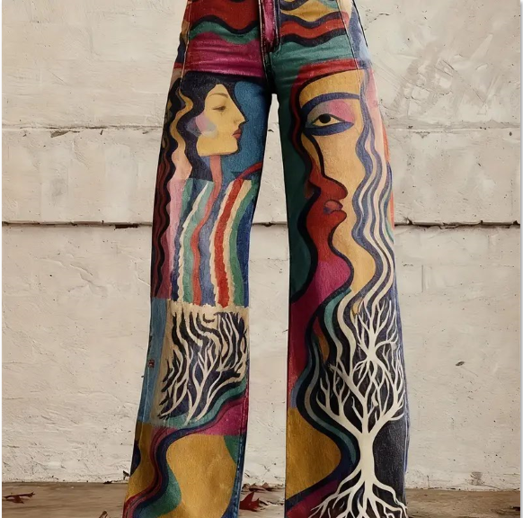 Women's Casual Pants Thin Imitation Jeans