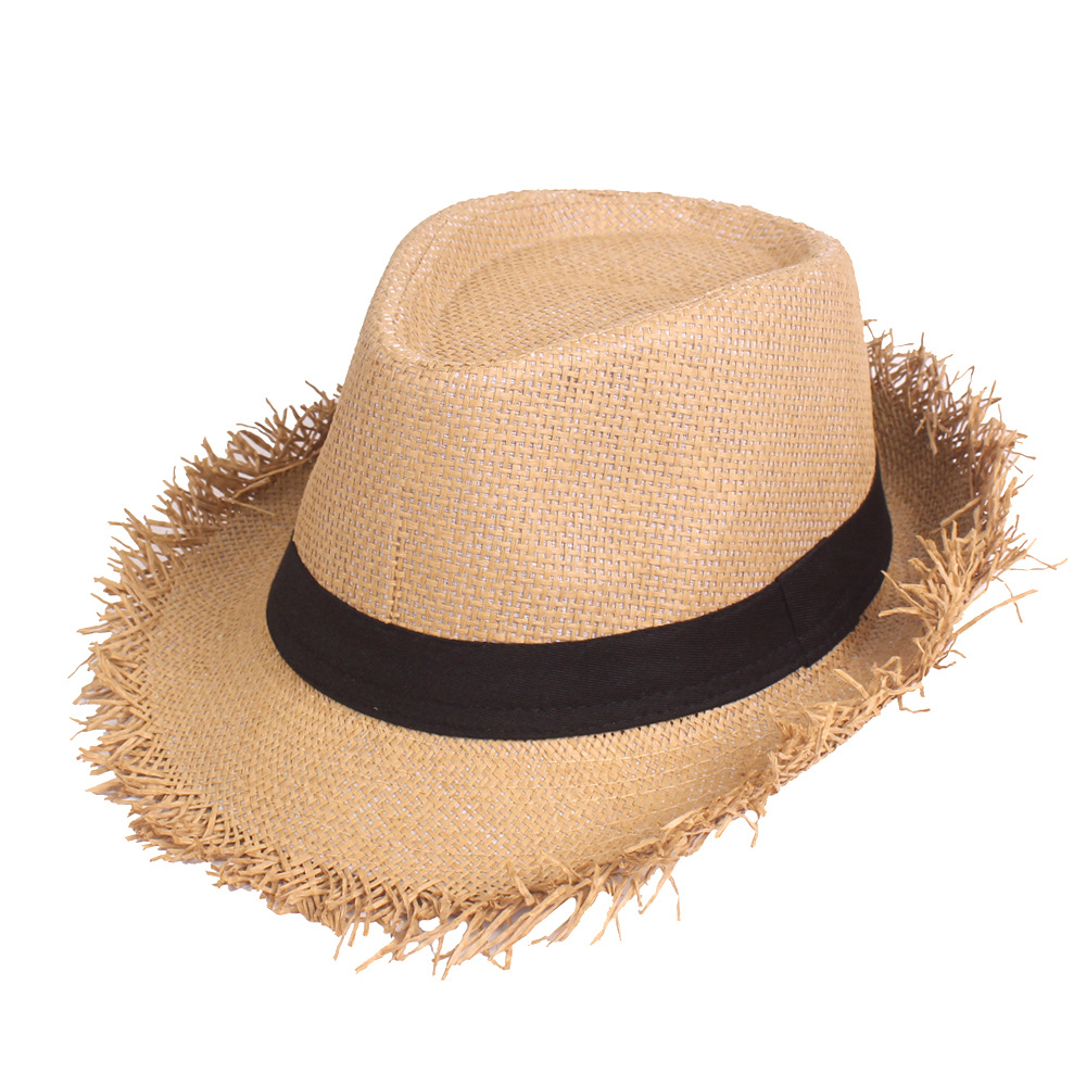 Top Men's Old Top Hats Straw Hats Summer Sun — foto 9