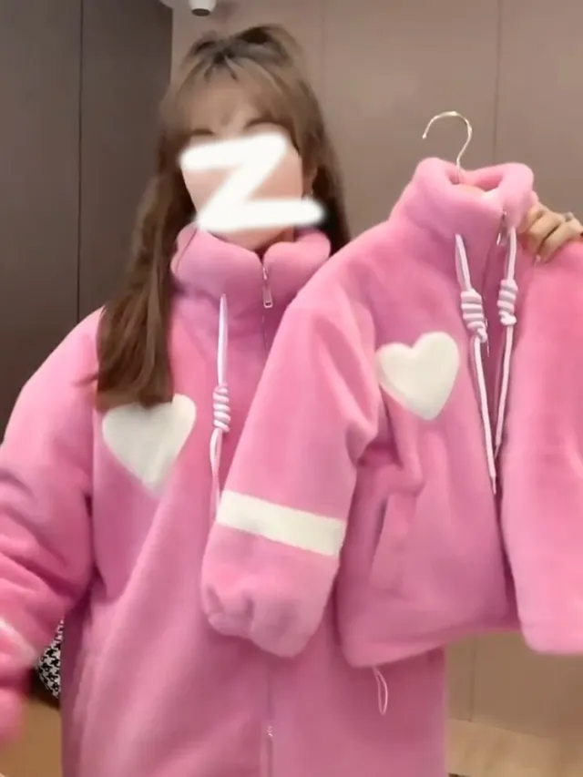 Pink Love Fried Street Different Parent child Clothes Pink - Shop at LoveMi
