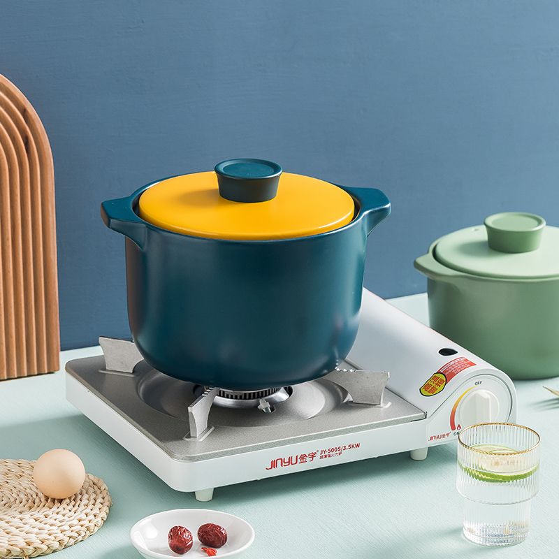 Casserole Pot Soup Household Hot  High Temperature Resistant Flame Large Capacity