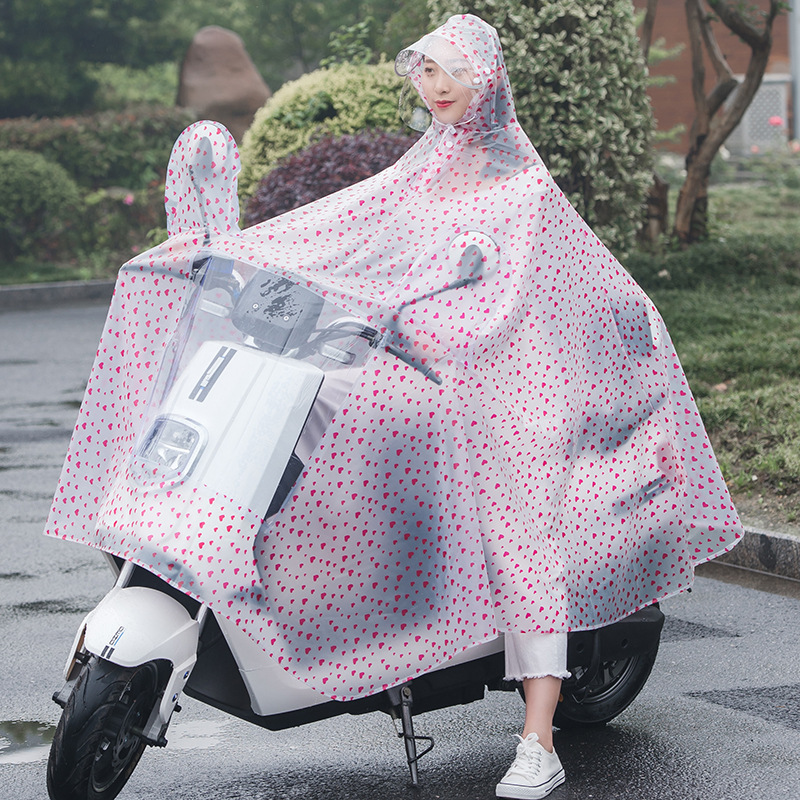 Electric Bicycle Raincoat For Men And Women
