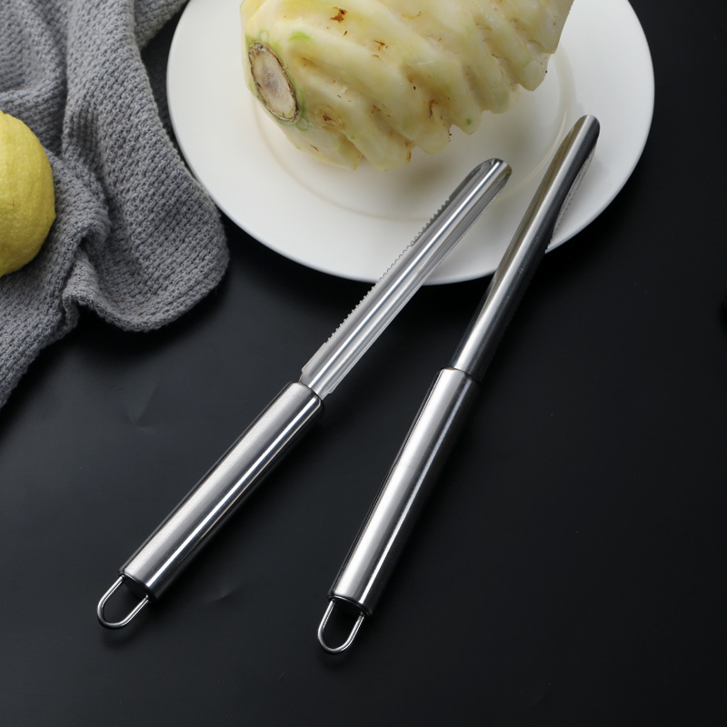 Title 4, Stainless Steel Pineapple Strip Corker Fruit Tool