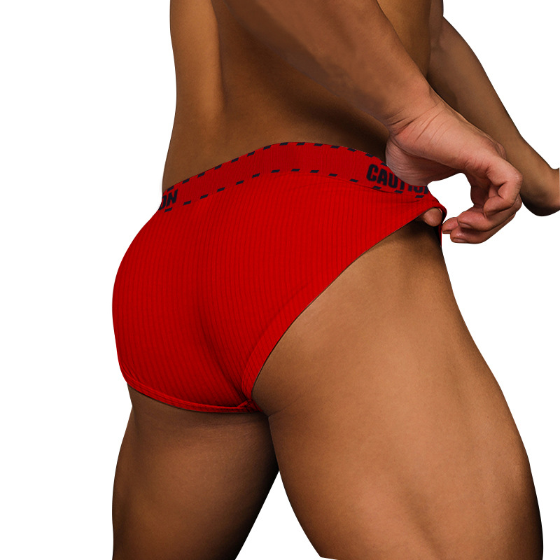 Men's Underwear Fashion Letter Low Waist