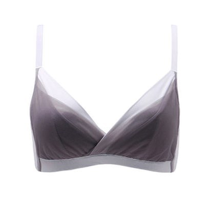 Title 4, Gathering-adjustable bra without steel ring