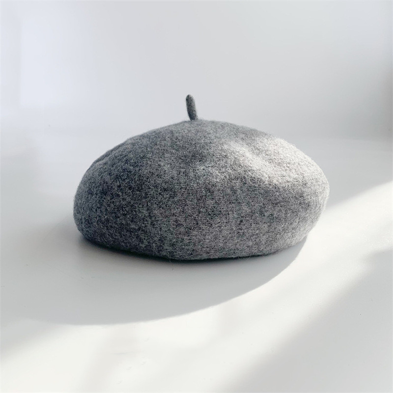 Women's Fashion Casual Warm Solid Color Hat