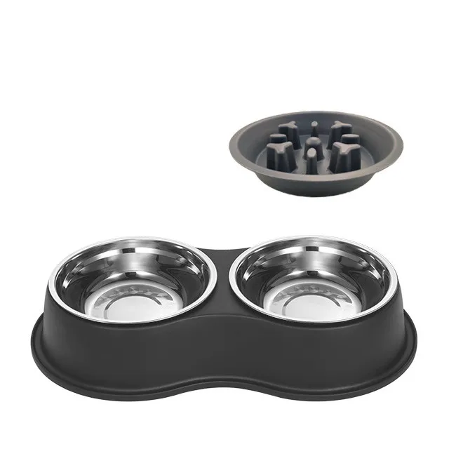 Pet Slow Feeding Bowl Removable Dogcat – image 4