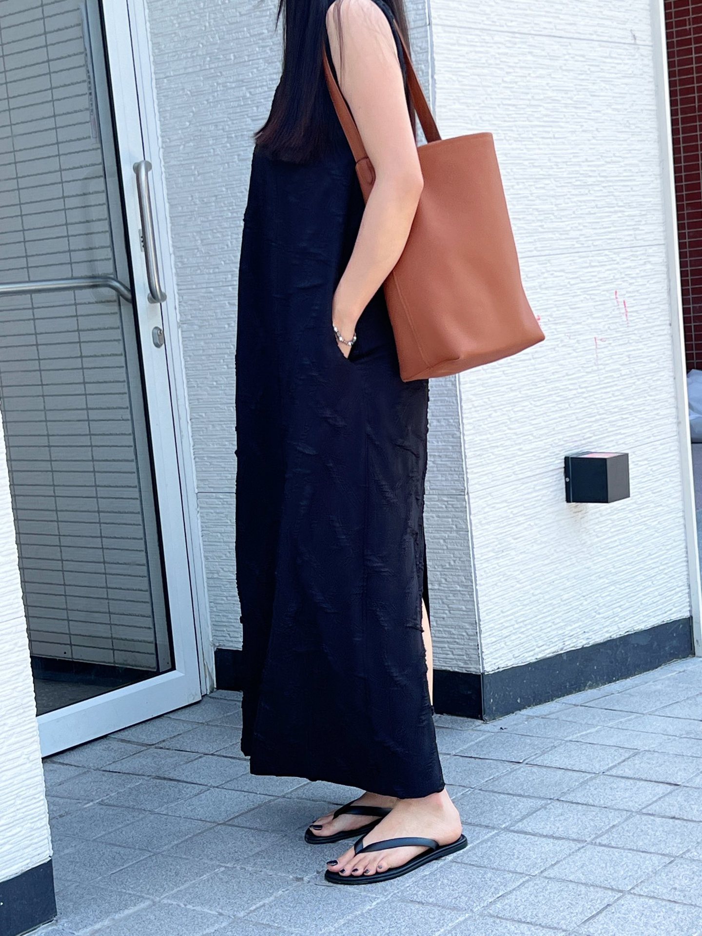 Nouveau sac baguette transfrontalier en peau de vache de première couche – Image 8