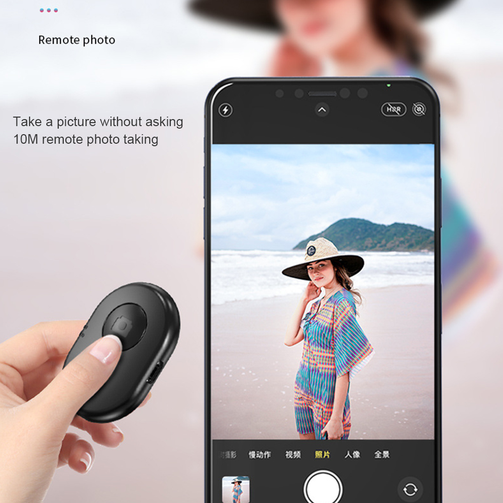 Rechargeable Mobile Phone Bluetooth Remote Control Wireless Self Timer