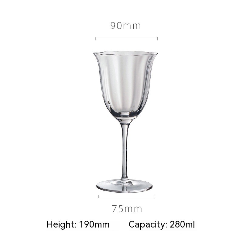 Transparent Style Martini Cup