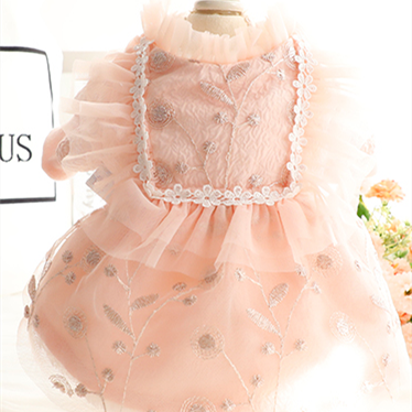 Cat Princess Embroidered Cotton Winter Skirt