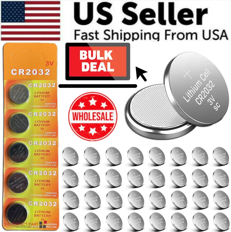 5-50x LITHIUM BATTERY 3V CR2032 CR 2032