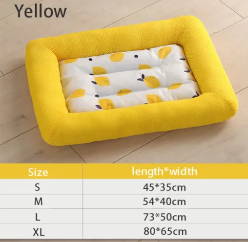 Pet Cool Pads, Sleeping Pads For Sleeping, Summer And Summer Cool Nest Mats Yellow - Shop at LoveMi
