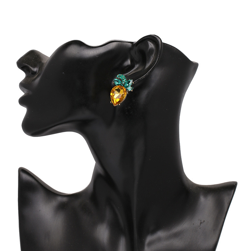 Small  Earrings Diamond  For European And American Ladies