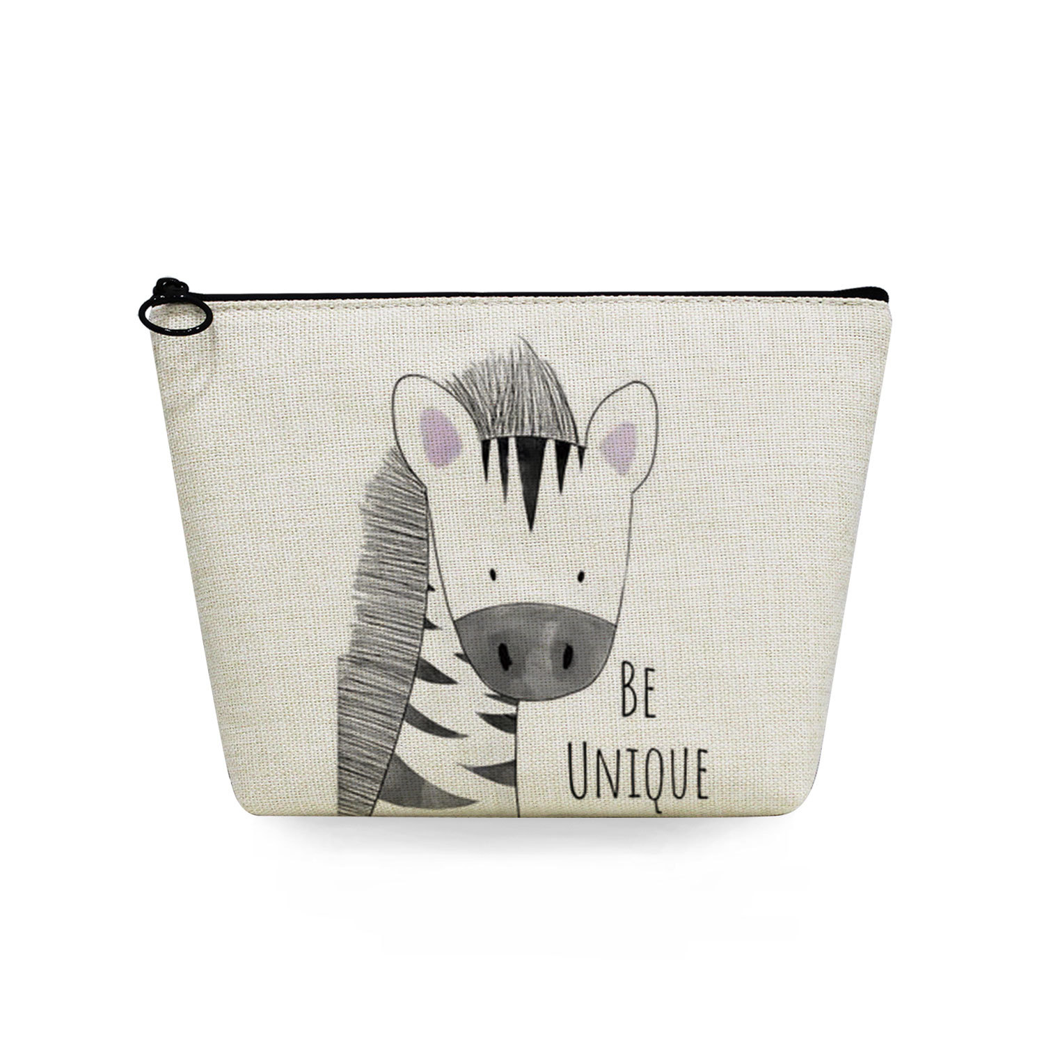 Title 16, Cute Simple White Bottom Storage Bag