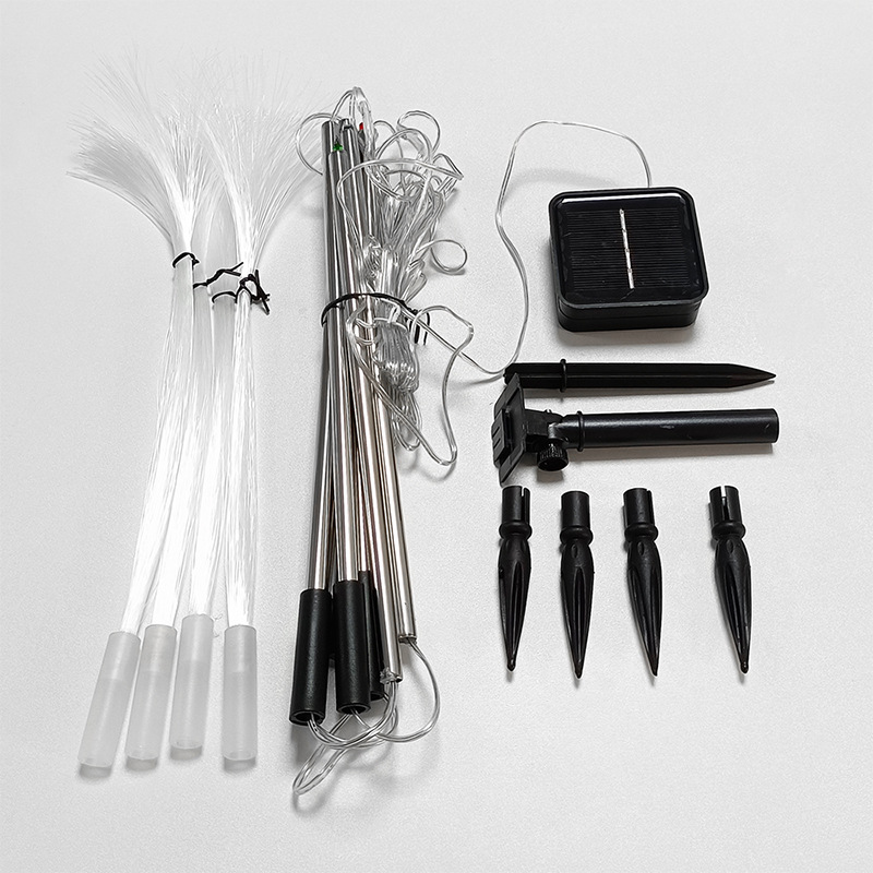 Solar Fiber LED Jellyfish Ground Light — foto 2