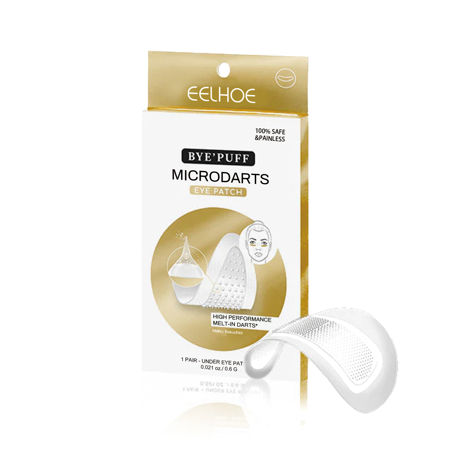 EELHOE Eye Patch Tightens Eye Lines, Moisturizes The Skin Around The Eyes, Dark Circles, Eye Bags, Elasticity, Repair, And Eye Mask 1Pcs - Shop at LoveMi