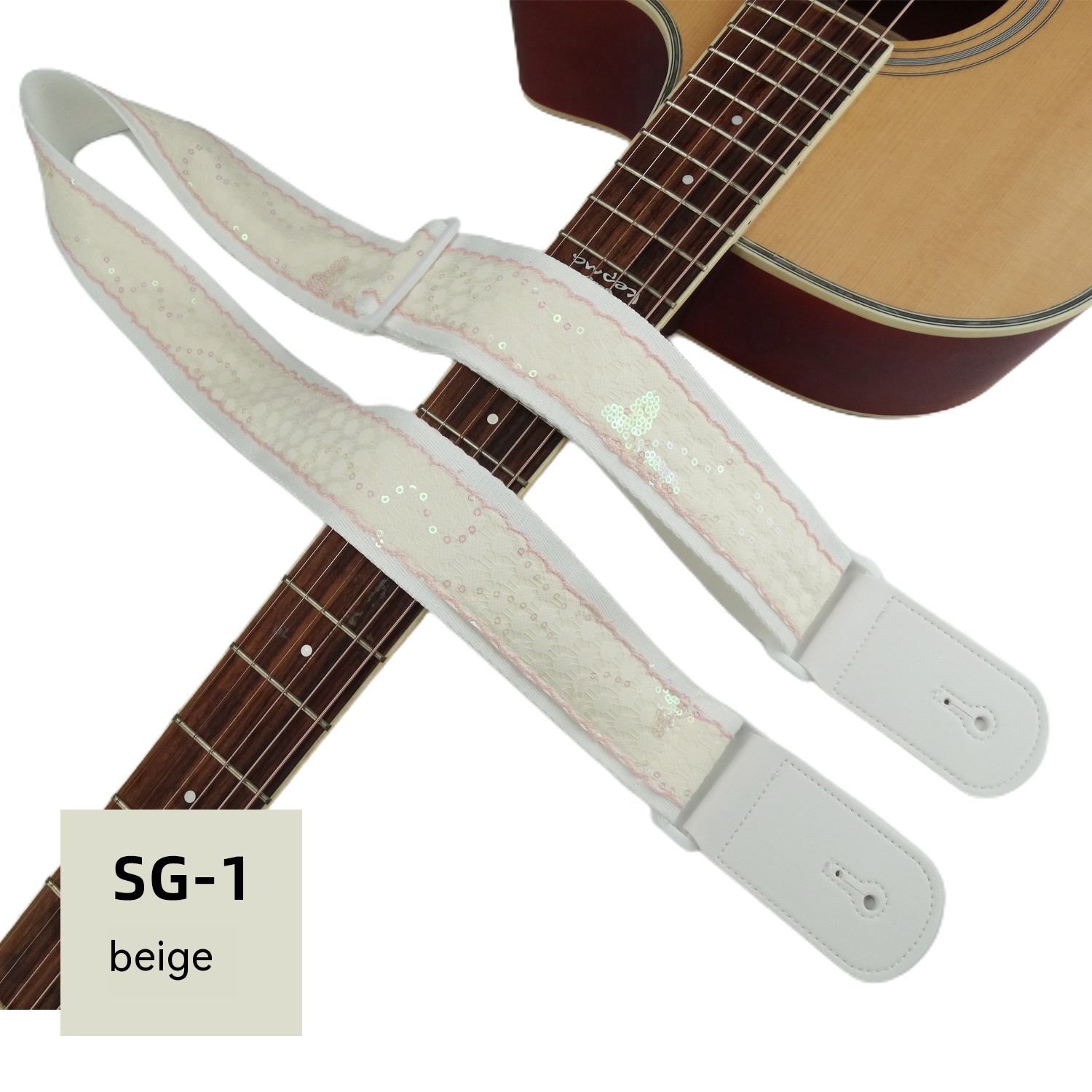 Title 8, Classical Cartoon Ji Knitted Guitar Strap