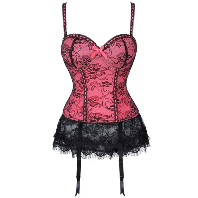 Breathable Shapewear Shoulder Straps Garter Red - Shop at LoveMi