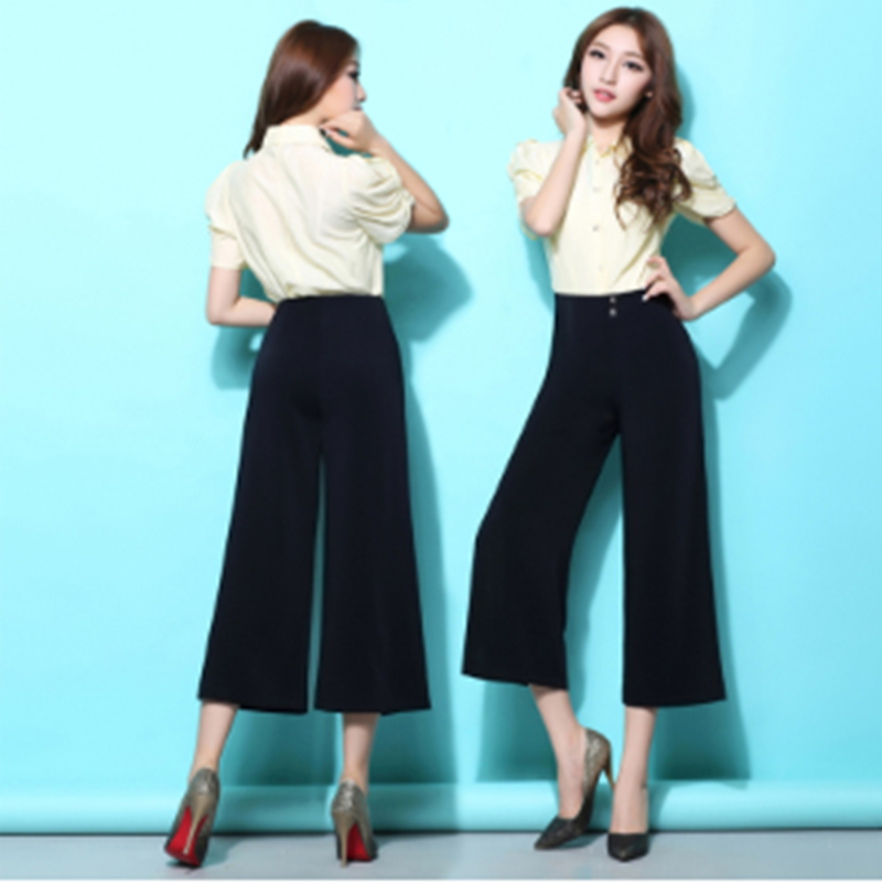 Title 4, High Waist Cropped Wide-leg Pants Super Draped ...