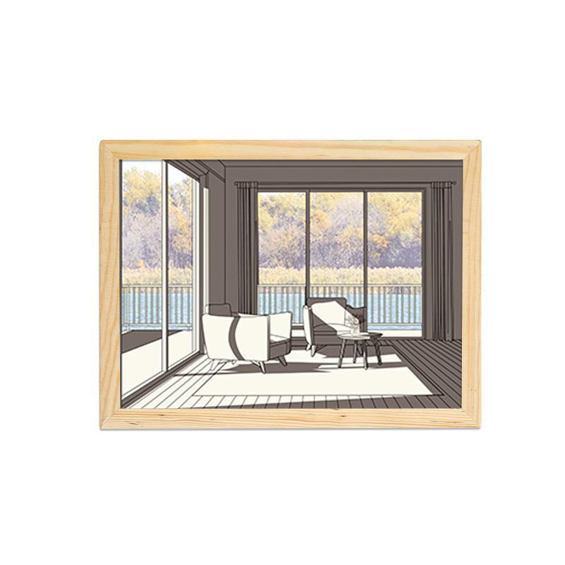 Illuminated LED Picture Light – Decorative Wall Art Night Light - Image 5