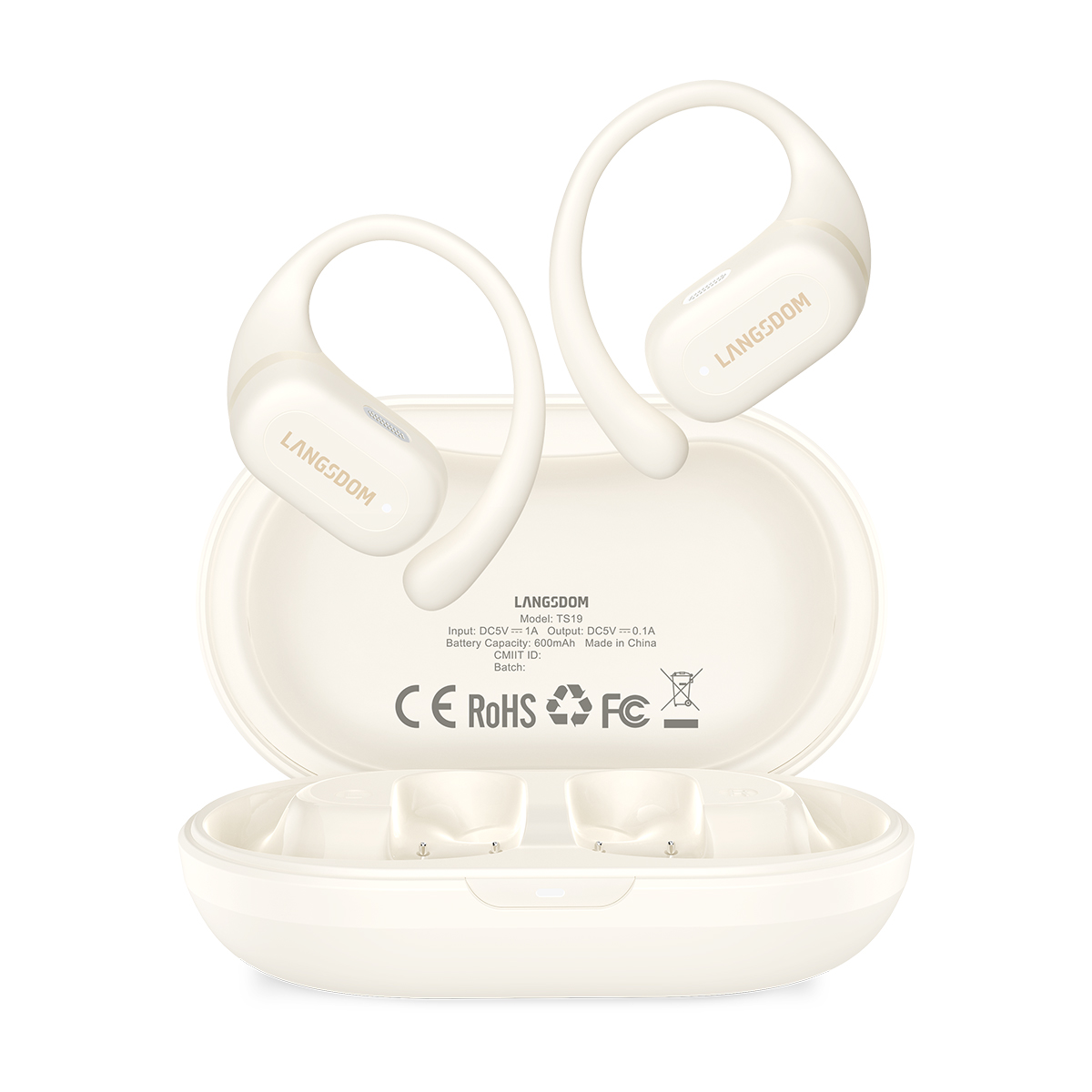 Auriculares de Conducción Ósea Mini TWS Inalámbricos Deportivos - imagen 1