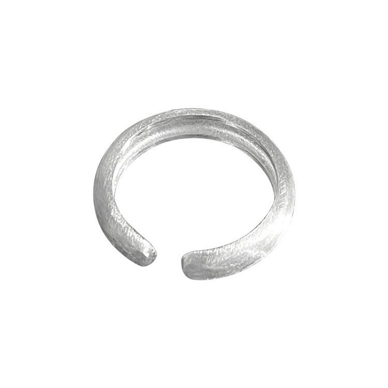 Title 5, Vegetarischer Ring für Damen, S925-Silber, öffn...