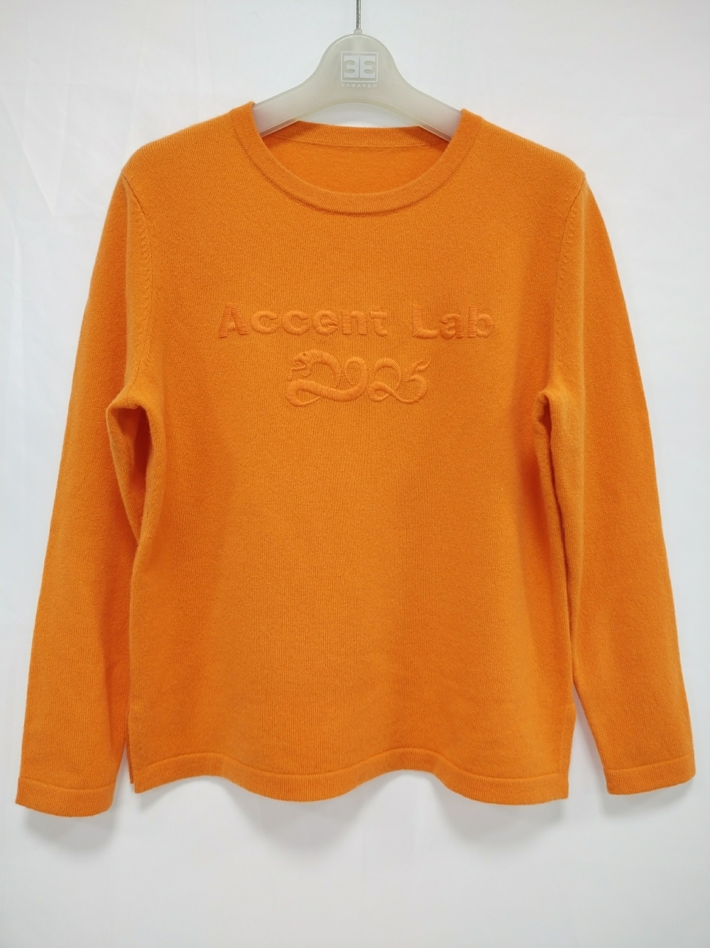 100 Cashmere Women's Round Neck Long Sleeve Pullover