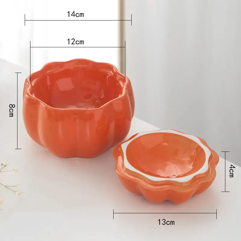 Cervical Vertebra Cat And Dog Ceramic Bowl