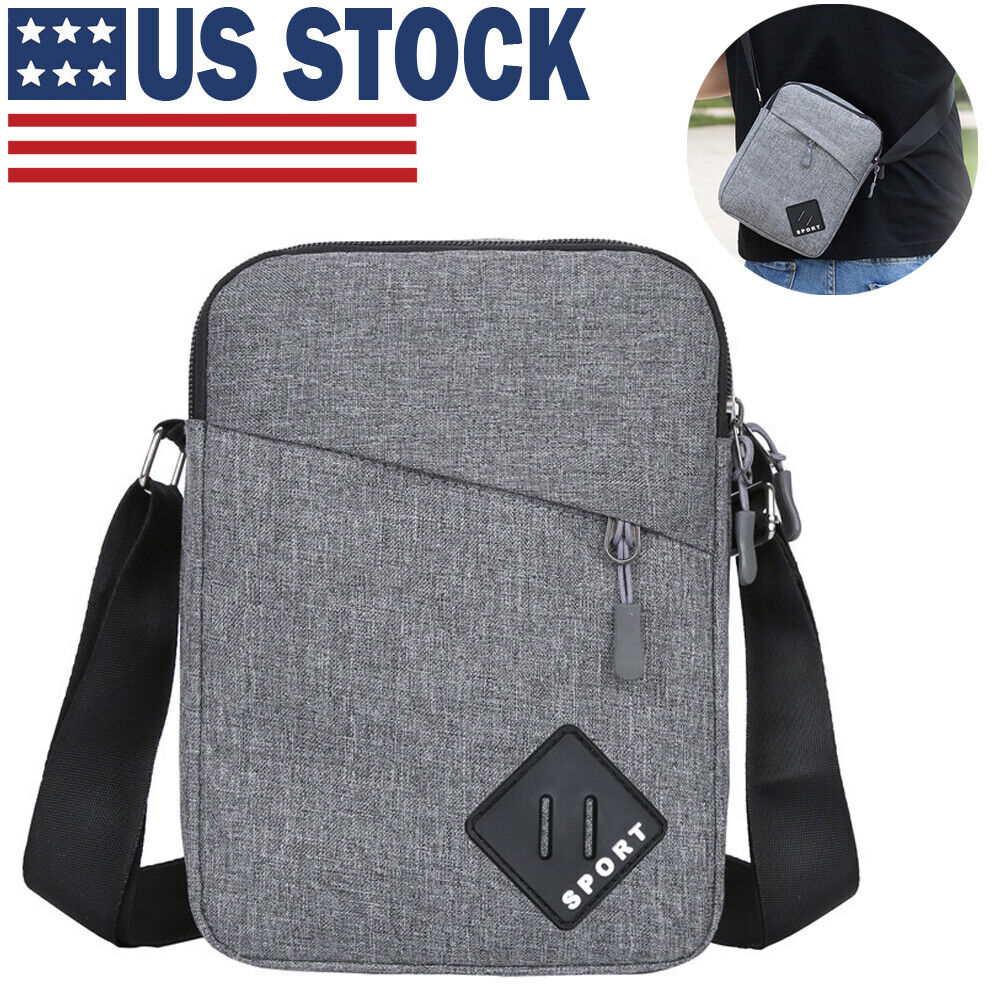 Men's Crossbody Messenger Bag Backpack Shoulder Purse. we ship only inside the US, USPS First Class Package 2 Day Handling , 2-5 Day Shipping. Fashion Casual Messenger Bag Day Pack Cross Body Travel Sport Shoulder Backpack for Men & Women by KTATMARKETING