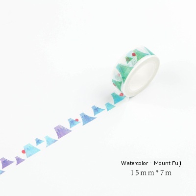 Title 3, Japanese Watercolor Adhesive Tape DIY Notebook ...