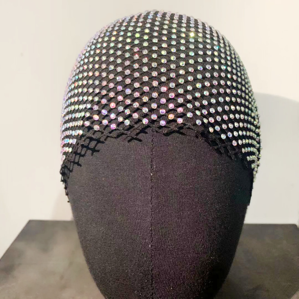 European And American Style Ladies Fashion Rhinestone Headscarf