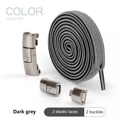 Lacci per scarpe Press Lock senza lacci elastici sneaker 8 mm allargati piatti senza lacci - Foto 12 di 40