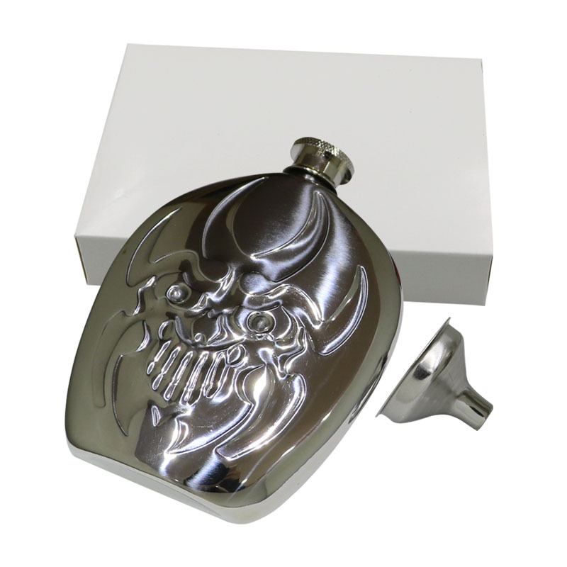 Ghost Head Flask Mirror Wine Set (Single jug)
