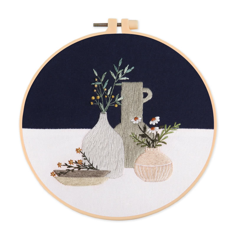 Embroidery Diy Material Bag Kit Cross Bfresh And Beautiful - Shop at LoveMi