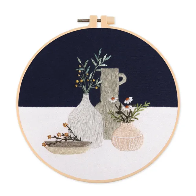 Embroidery Diy Material Bag Kit Cross Bfresh And Beautiful - Shop at LoveMi