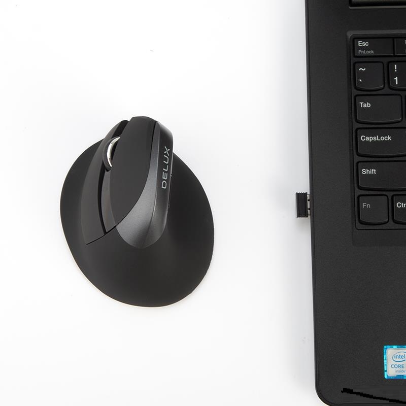 Trådløs Silent lading Ergonomic Vertical Left-Handed - Miniatyr 5