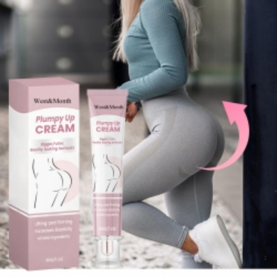 West&Month Plumpy Up Cream, Massage Firming Moisturizing Beautiful Buttock Cream