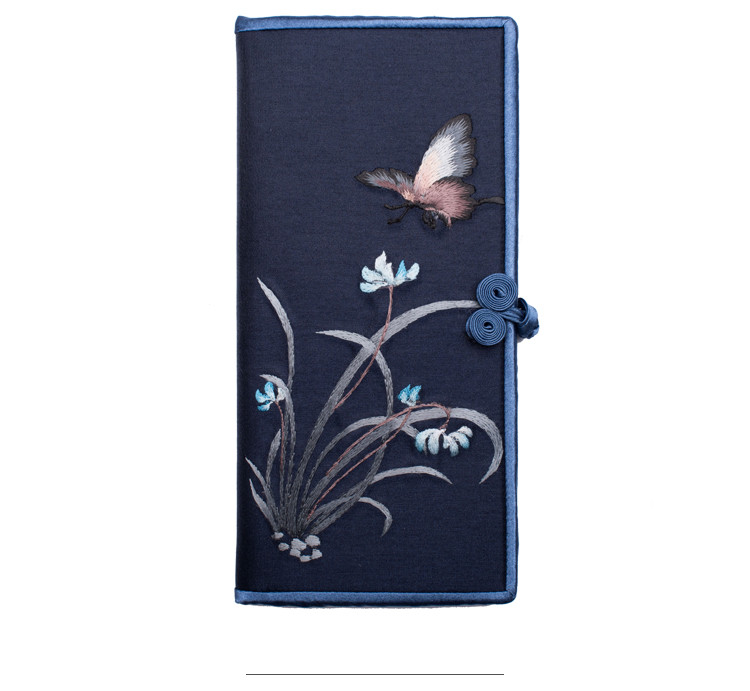 Title 5, New Buckle Hand-embroidered Long Wallet. Keep y...