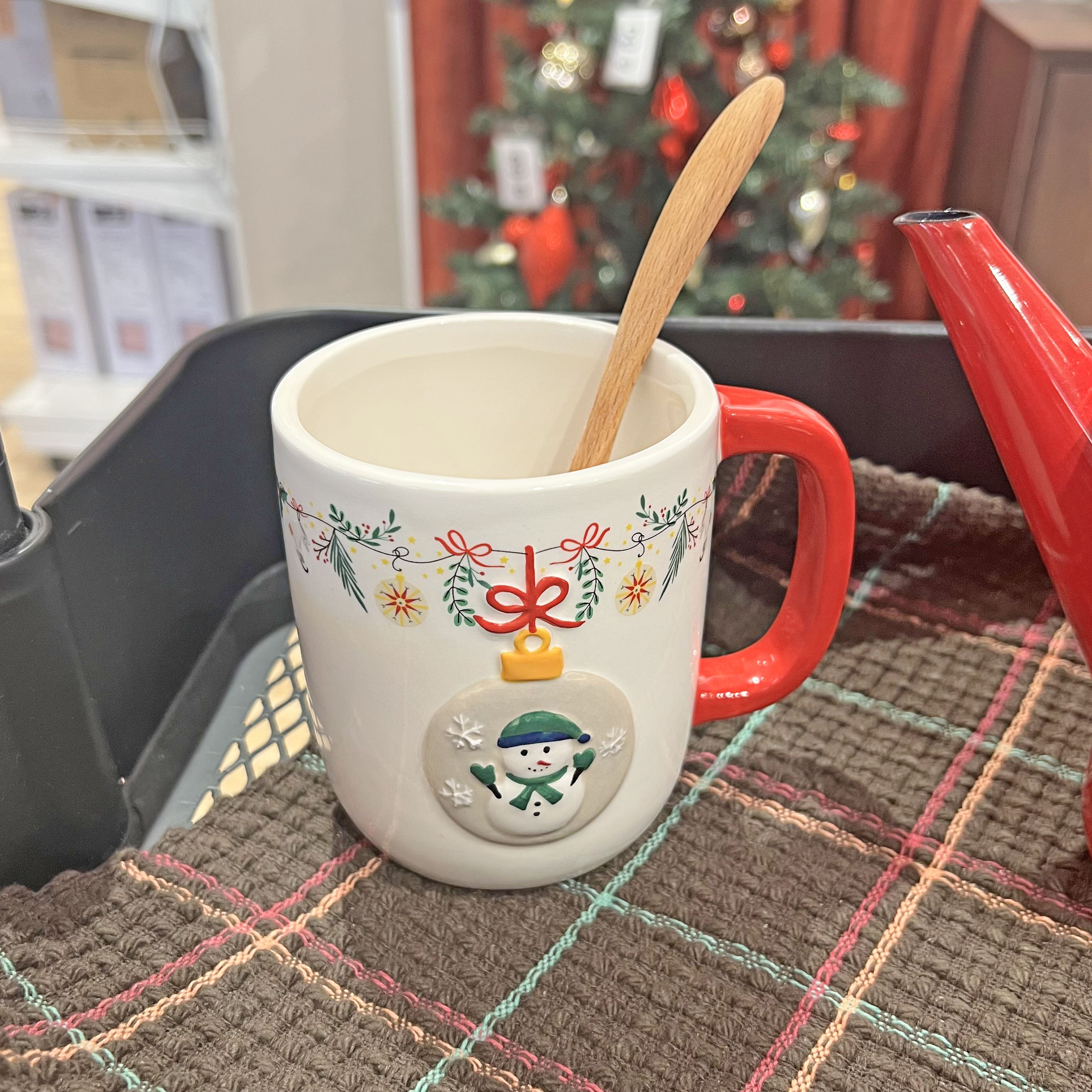 Export Santa Claus Hand-painted Ceramic Mug Large Capacity