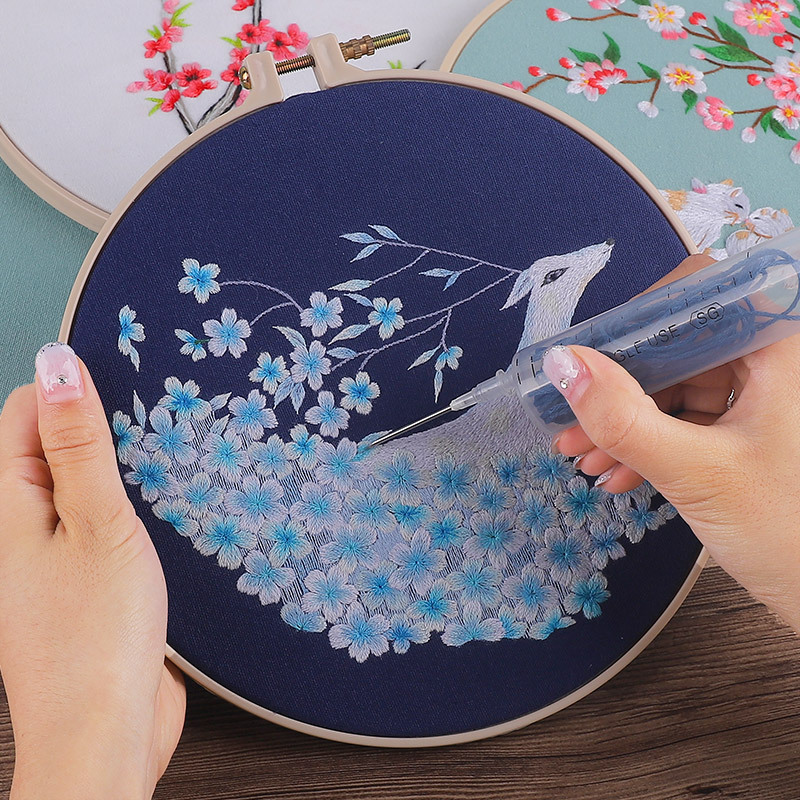 Home Hand DIY Embroidery Materials Package — image 1