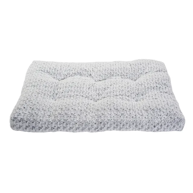 Dog Beds Thickened Rose Velvet Pet Kennel Bed Mat More Cotton Soft Fluffy Washable Dog Bed Grey - Shop at LoveMi