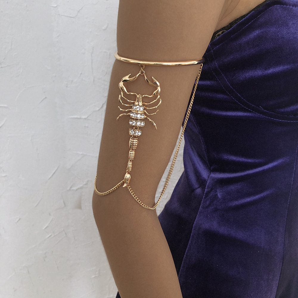 Scorpion Armband Cross-border Diamond Creative Retro Geometric Jewelry