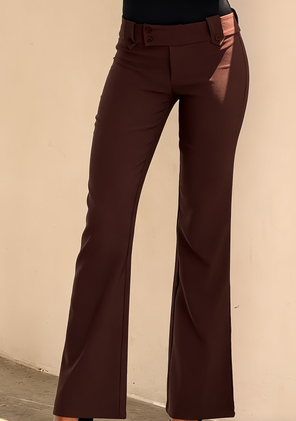 Women's American Retro High-Waisted Slimming Flared Casual Pants