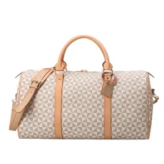 Men's Casual Fashion Large Capacity Travel Bag - White - View 1