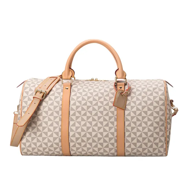 Men's Casual Fashion Large Capacity Travel Bag White - Shop at LoveMi