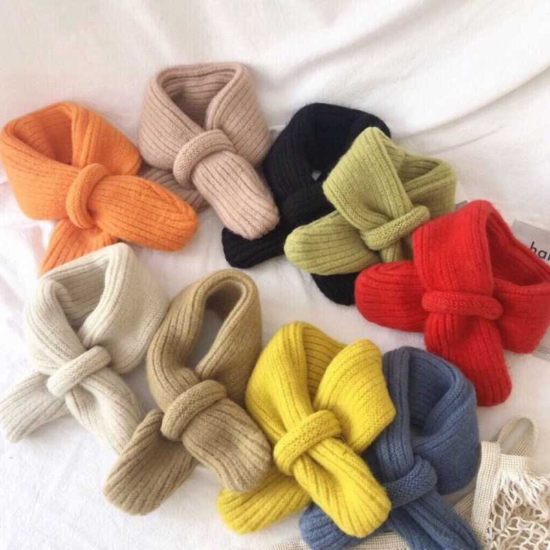 Candy Color Sleeve Children's Scarf Neck Cover
